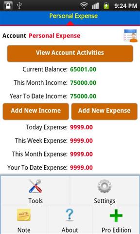 费用 Expense manager Plus截图2