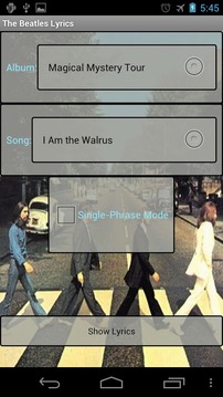 The Beatles Lyrics截图