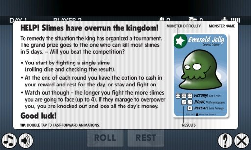 Dice Monsters: Slime Attack截图1