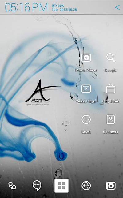 Aqua Atom [1.0 Offical theme]截图1