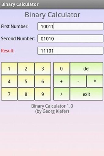 二进制计算器免费截图1