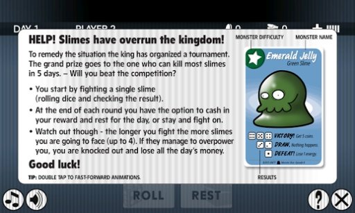 Dice Monsters: Slime Attack截图5