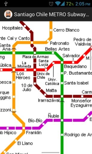 Santiago Chile METRO Subway HD截图1