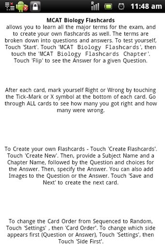 MCAT Biology Flashcards截图1