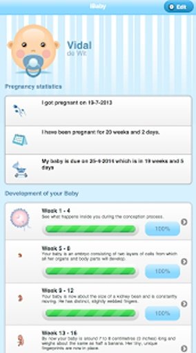 iBaby HD My Pregnancy Tracker截图7