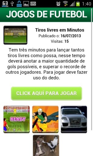 Jogos de futebol截图2