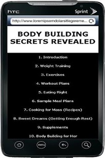 Womens Body Building Diet截图3