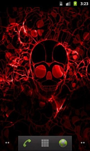 Colorful Skull Live Wallpaper截图1