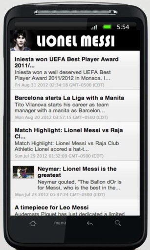 Lionel Messi App截图2