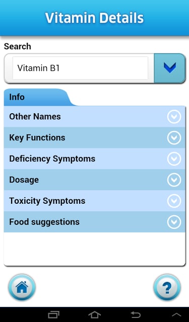 Vitamin Deficiency Finder截图1