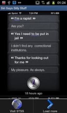 Siri Says Silly Stuff截图