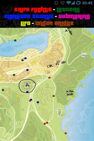 地图，秘籍 GTA V(高清版)截图1