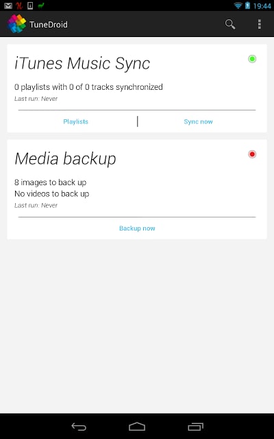 TuneDroid Backup &amp; iTunes Sync截图8