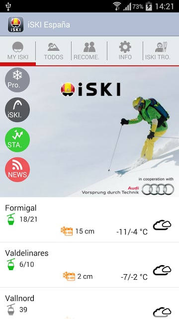 iSKI Espa&ntilde;a截图1