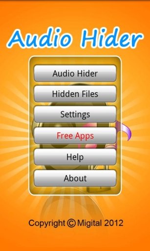 Audio Hider Lite截图2