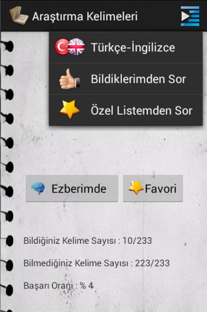 Kelimedia Ezber S&ouml;zl&uuml;k截图1