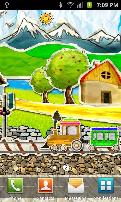 Paper Train Live Wallpaper截图9