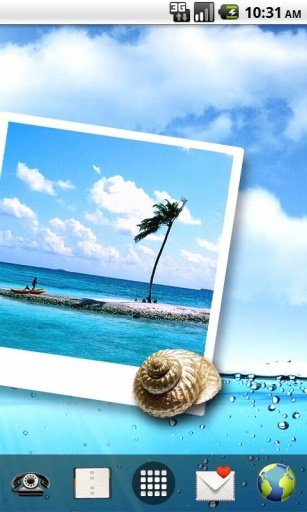 Free Blue Sea Theme截图4