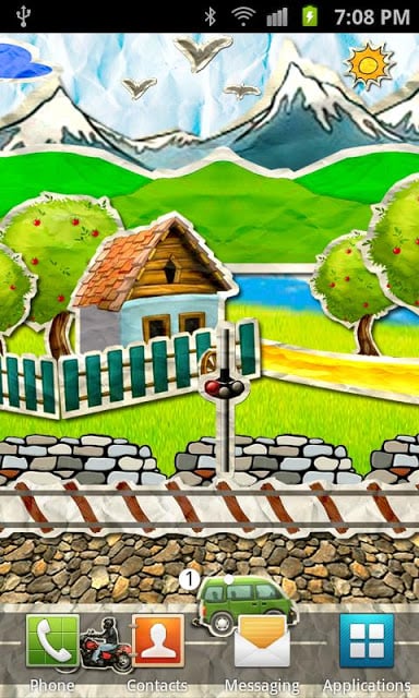 Paper Train Live Wallpaper截图10