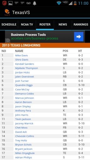 Texas VS Football截图2