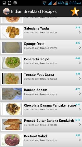 Indian Breakfast Recipes截图6