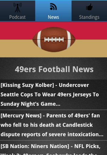 San Francisco Football FREE截图3