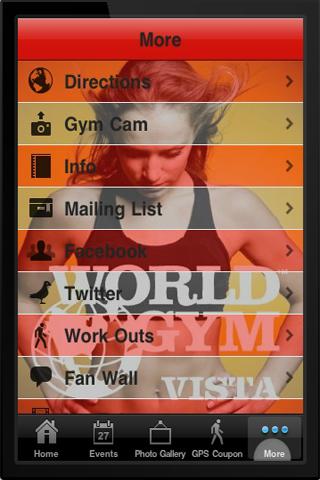 World Gym Vista截图1