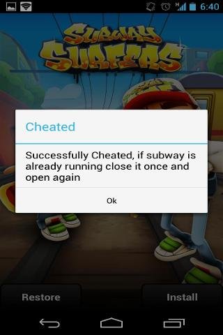 Subway Surf Cheat截图3