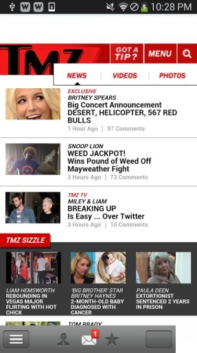 TMZ Reader - Read Celeb News截图2