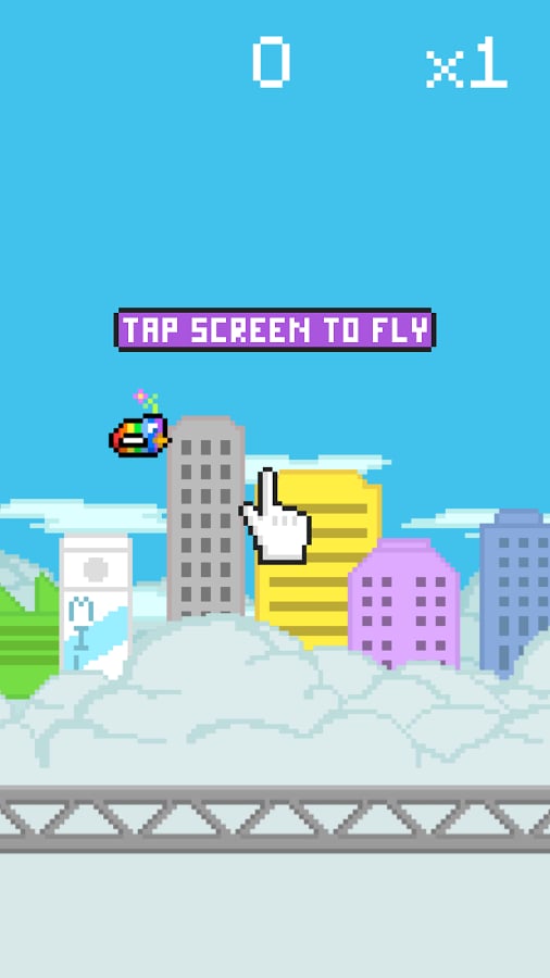 Flappy Pixel Bird截图3