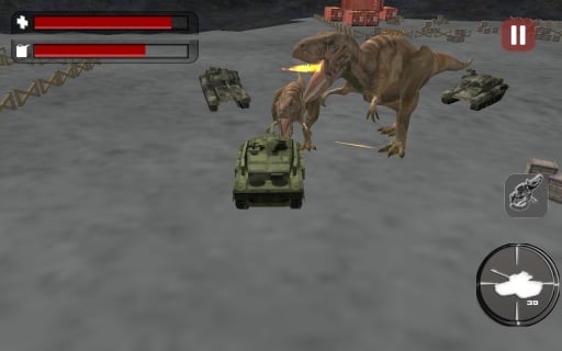 Dino Tank Rampage截图3