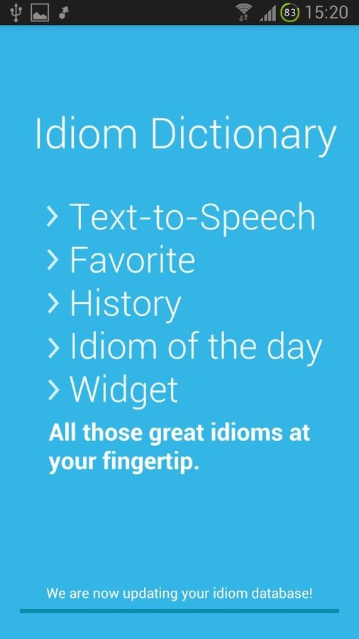 Idiom Dictionary截图1
