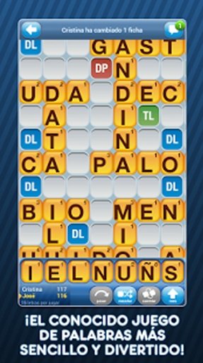 Words With Friends - espa&ntilde;ol截图3