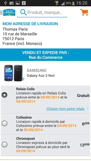 Rue du Commerce - Shopping App截图3