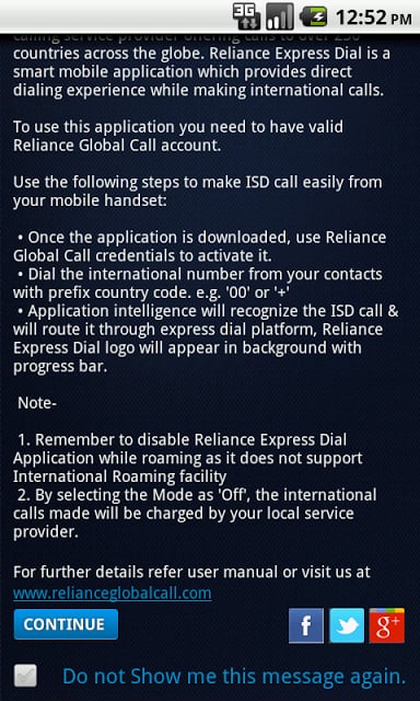 Reliance Express Dial截图7