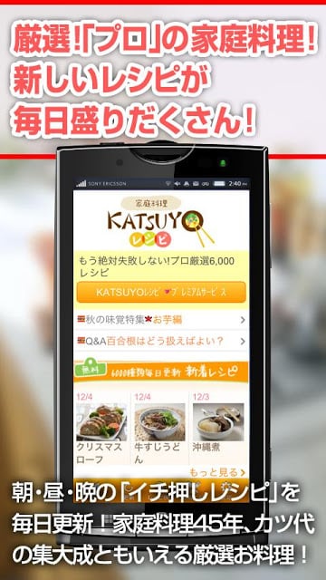 カツ代の家庭料理截图1