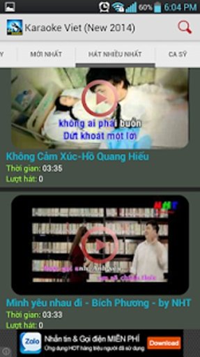 Karaoke Việt Nam Chọn Lọc New截图4