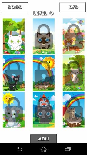 Kitty Kawaii Puzzle截图5