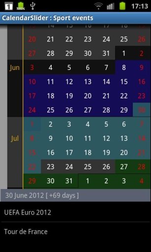 Calendar Slider截图4
