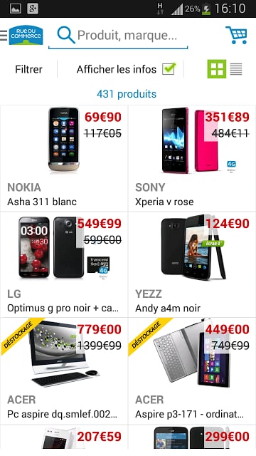 Rue du Commerce - Shopping App截图4