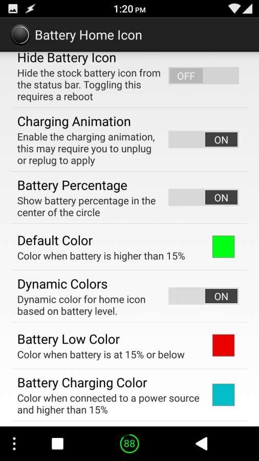 Battery Home Icon截图1