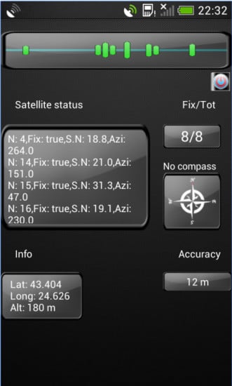 GPS Satellite test status截图2