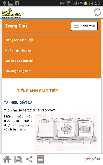 Web Học Tiếng Anh截图4