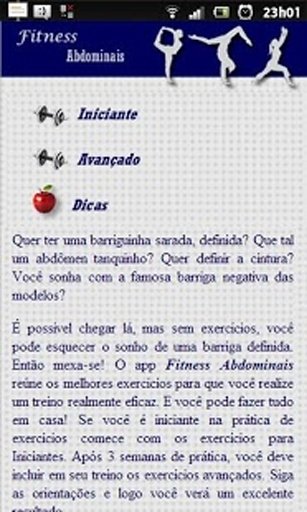 Fitness Exerc&iacute;cios Abdominais截图1