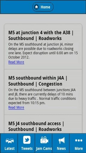 M5 Traffic News截图6