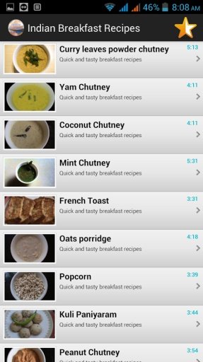 Indian Breakfast Recipes截图7