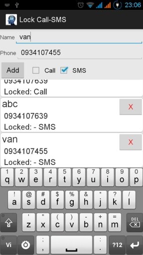 Lock Call-SMS截图1