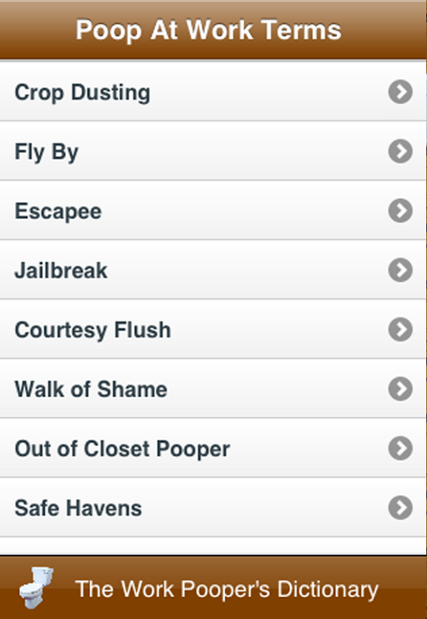 Poop At Work Terms截图3