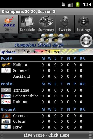 Cricket Champions 20-20, 2011截图2