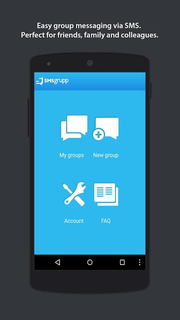 SMSgroup - Group messaging截图1